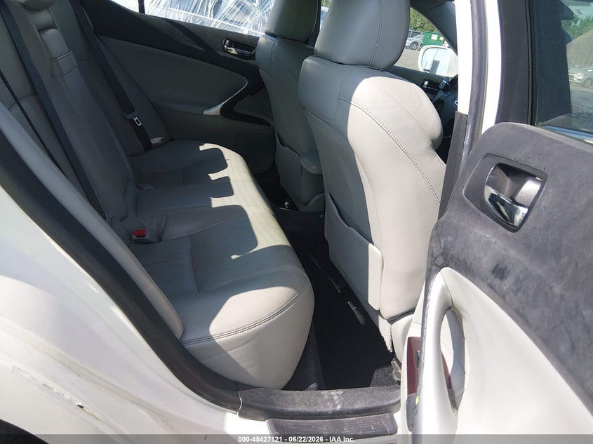 2006 Lexus Is 250 VIN JTHCK262362000436 IAAI salvage auction — SIDE, Salvage (North Carolina), sold $950 on 2026-07-08 (photo 8)
