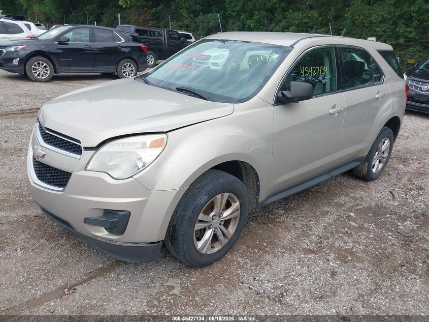 2011 Chevrolet Equinox VIN 2GNALBECXB1328616 IAAI salvage auction — NORMAL WEAR, Clear (Indiana), sold $825 on 2026-07-29 (photo 2)