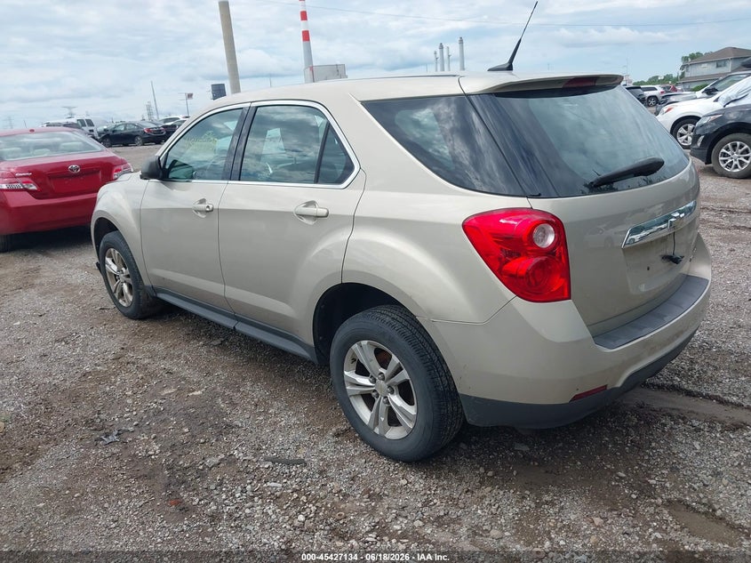 2011 Chevrolet Equinox VIN 2GNALBECXB1328616 IAAI salvage auction — NORMAL WEAR, Clear (Indiana), sold $825 on 2026-07-29 (photo 3)