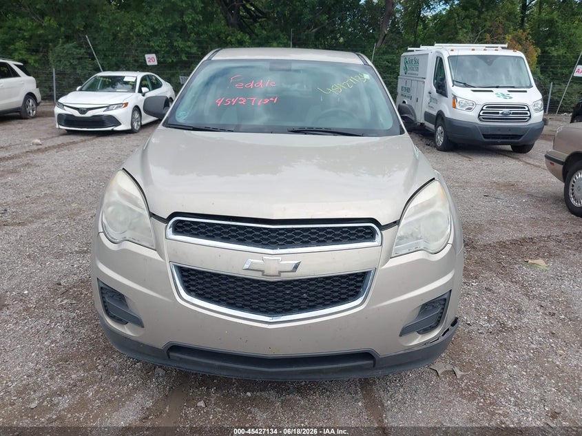 2011 Chevrolet Equinox VIN 2GNALBECXB1328616 IAAI salvage auction — NORMAL WEAR, Clear (Indiana), sold $825 on 2026-07-29 (photo 6)