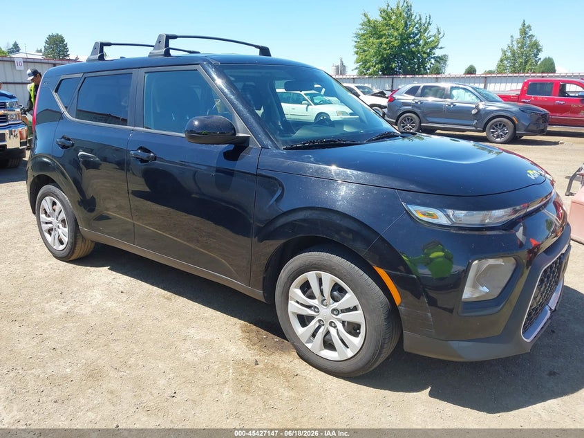 2022 Kia Soul VIN KNDJ23AU3N7172071 IAAI salvage auction — FRONT END, Bill Of Sale (Washington), sold $2,100 on 2026-07-14 (photo 1)