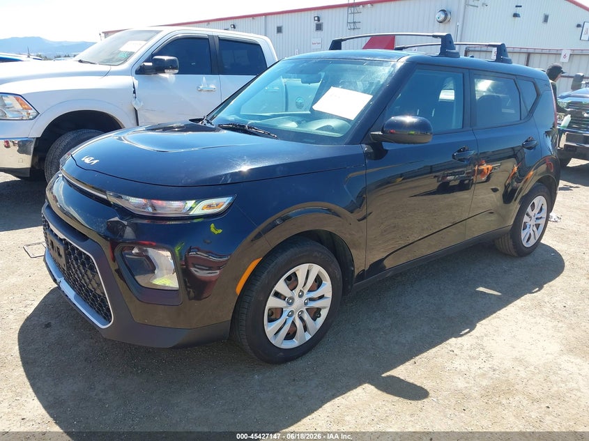 2022 Kia Soul VIN KNDJ23AU3N7172071 IAAI salvage auction — FRONT END, Bill Of Sale (Washington), sold $2,100 on 2026-07-14 (photo 2)