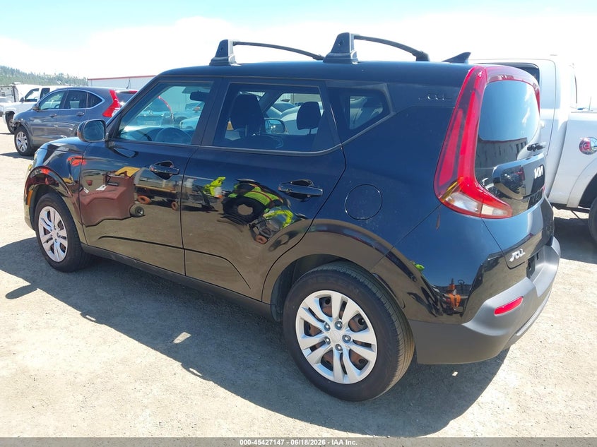 2022 Kia Soul VIN KNDJ23AU3N7172071 IAAI salvage auction — FRONT END, Bill Of Sale (Washington), sold $2,100 on 2026-07-14 (photo 3)