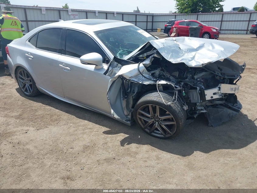 2016 Lexus Is VIN JTHCM1D29G5006717 IAAI salvage auction — FRONT END, Bill Of Sale (Washington), sold $25 on 2026-07-28 (photo 1)