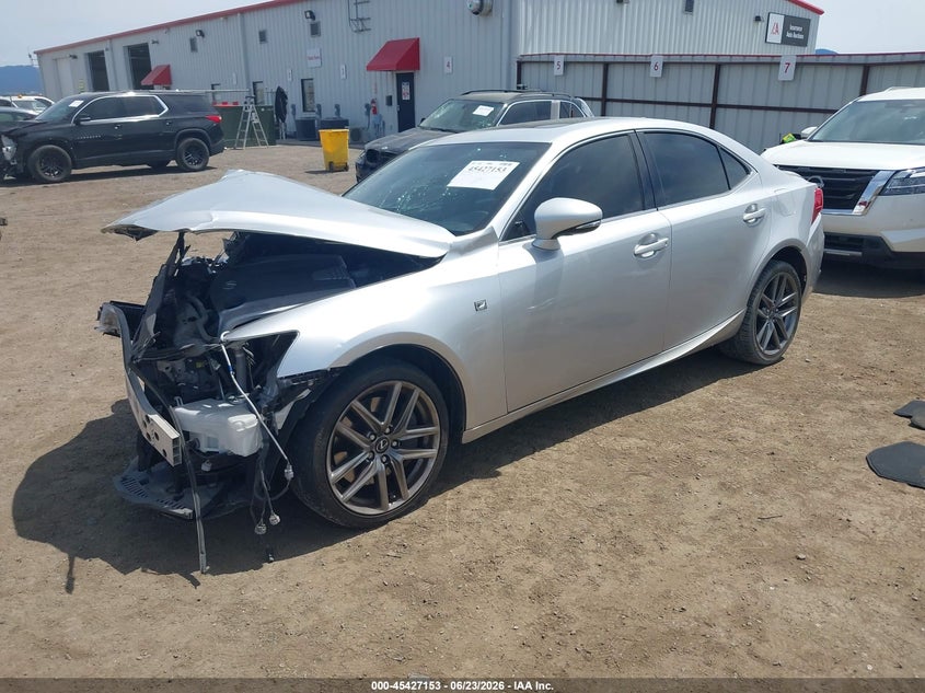 2016 Lexus Is VIN JTHCM1D29G5006717 IAAI salvage auction — FRONT END, Bill Of Sale (Washington), sold $25 on 2026-07-28 (photo 2)