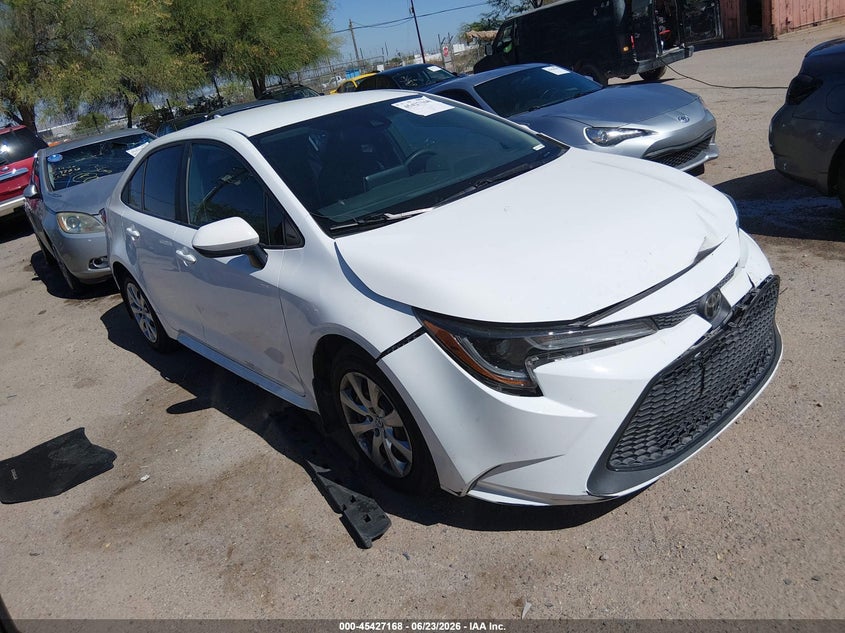 2020 Toyota Corolla VIN 5YFEPRAE9LP103833 IAAI salvage auction — FRONT END, Salvage Title, sold $6,900 on 2026-07-23 (photo 1)
