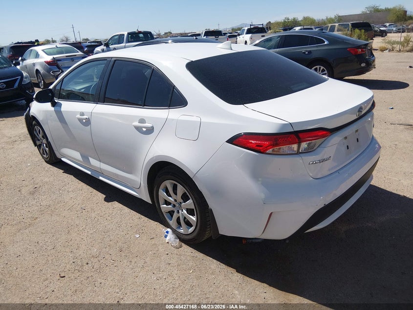 2020 Toyota Corolla VIN 5YFEPRAE9LP103833 IAAI salvage auction — FRONT END, Salvage Title, sold $6,900 on 2026-07-23 (photo 3)