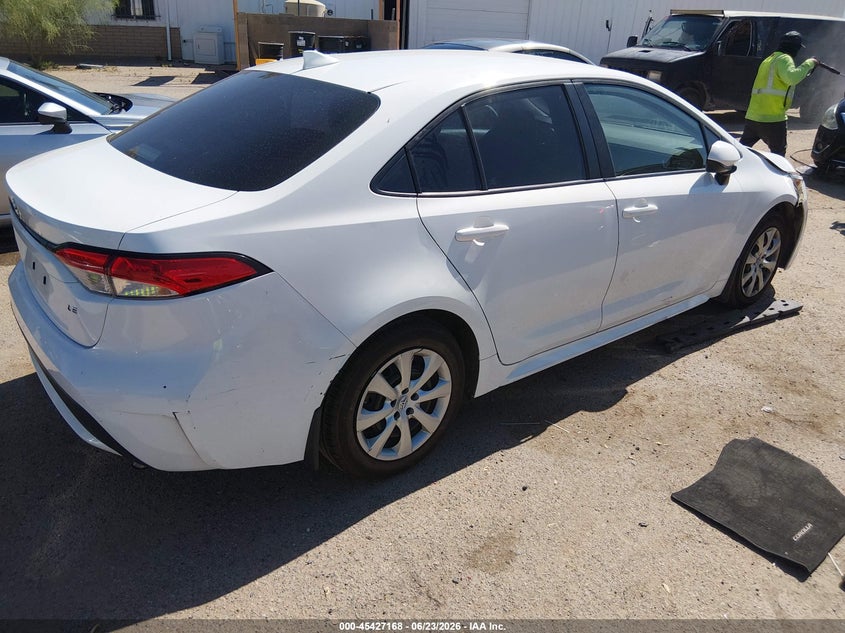 2020 Toyota Corolla VIN 5YFEPRAE9LP103833 IAAI salvage auction — FRONT END, Salvage Title, sold $6,900 on 2026-07-23 (photo 4)