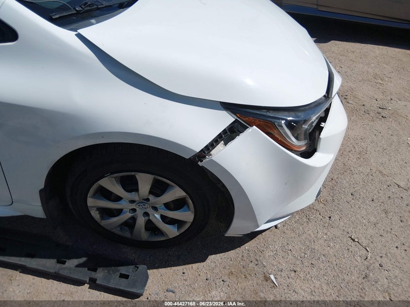 2020 Toyota Corolla VIN 5YFEPRAE9LP103833 IAAI salvage auction — FRONT END, Salvage Title, sold $6,900 on 2026-07-23 (photo 6)