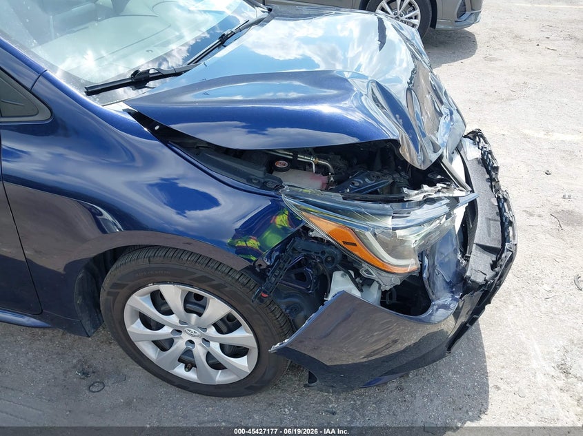 2020 Toyota Corolla VIN 5YFEPRAE1LP086123 IAAI salvage auction — FRONT END, Salvage Title, sold $3,850 on 2026-07-27 (photo 6)
