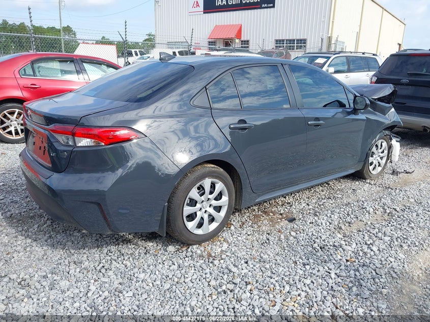 2025 Toyota Corolla VIN 5YFB4MDEXSP229871 IAAI salvage auction — FRONT END, Salvage (Mississippi), sold $250 on 2026-07-17 (photo 4)
