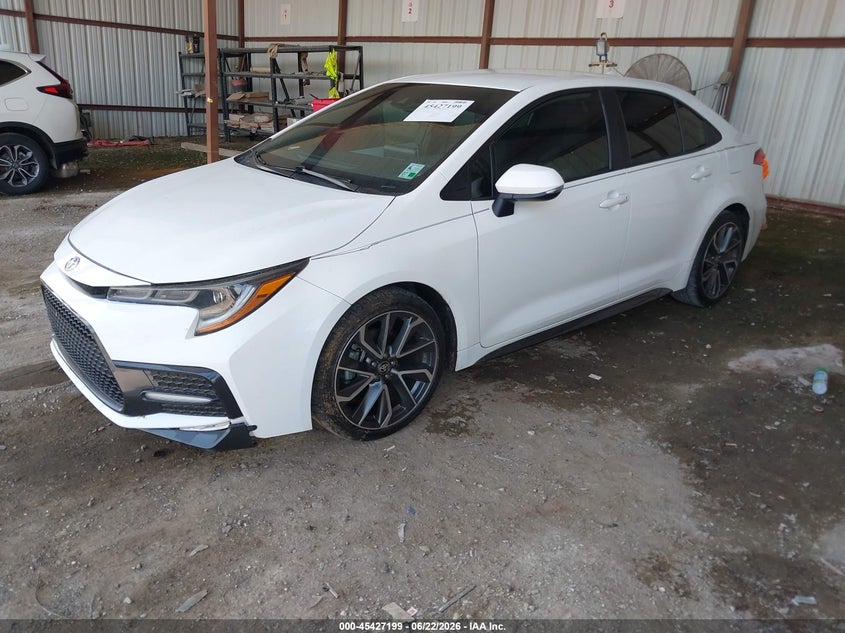 2021 Toyota Corolla VIN 5YFS4MCEXMP090345 IAAI salvage auction — REAR END, Salvage (Louisiana), sold $7,050 on 2026-07-20 (photo 2)