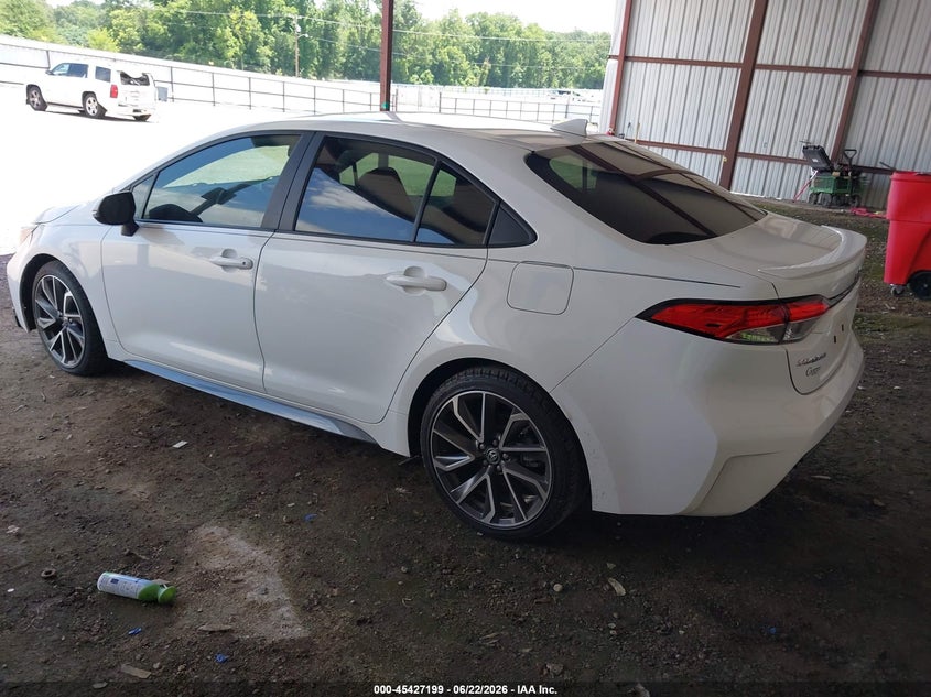 2021 Toyota Corolla VIN 5YFS4MCEXMP090345 IAAI salvage auction — REAR END, Salvage (Louisiana), sold $7,050 on 2026-07-20 (photo 3)