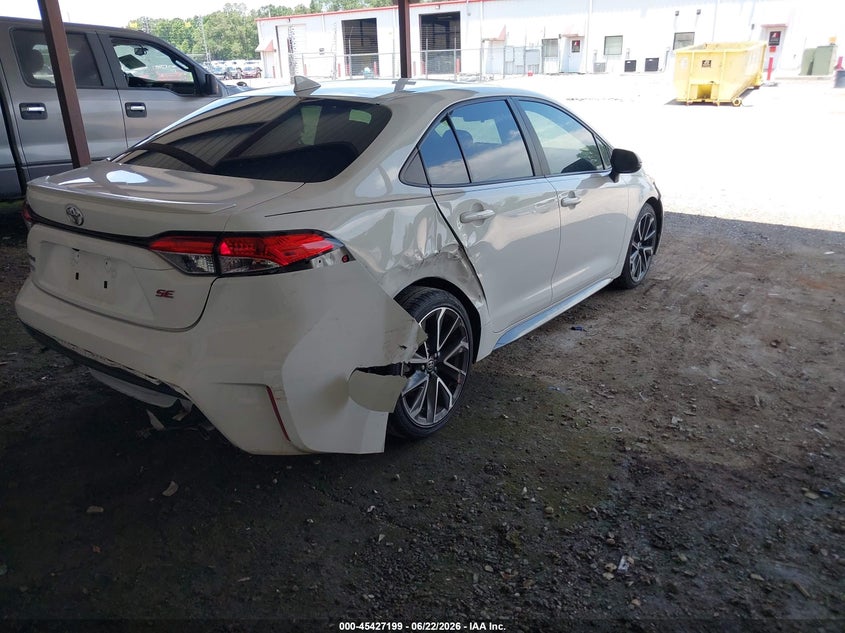 2021 Toyota Corolla VIN 5YFS4MCEXMP090345 IAAI salvage auction — REAR END, Salvage (Louisiana), sold $7,050 on 2026-07-20 (photo 4)