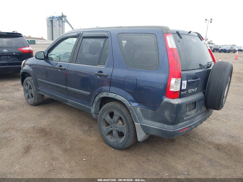 2006 Honda Cr-v VIN JHLRD68586C007562 IAAI salvage auction — NORMAL WEAR, Clear (New York), sold $575 on 2026-07-28 (photo 3)