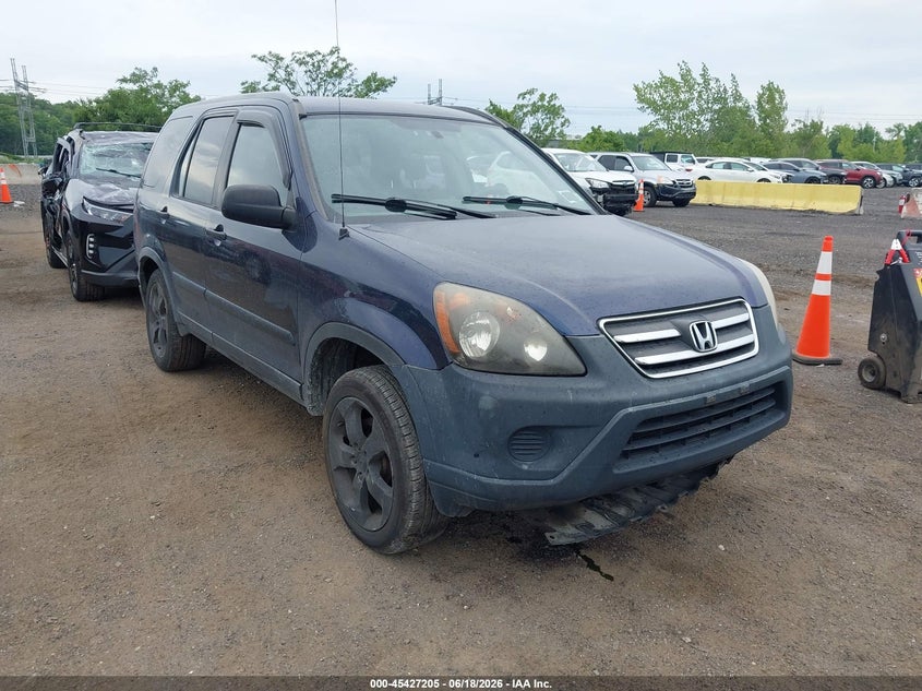 2006 Honda Cr-v VIN JHLRD68586C007562 IAAI salvage auction — NORMAL WEAR, Clear (New York), sold $575 on 2026-07-28 (photo 6)