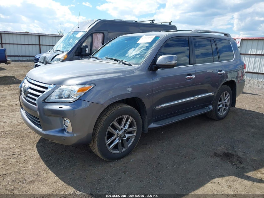 2014 Lexus Lx VIN JTJHY7AXXE4159251 IAAI salvage auction — LEFT FRONT, Rebuilt (Washington), sold $20,100 on 2026-07-14 (photo 2)