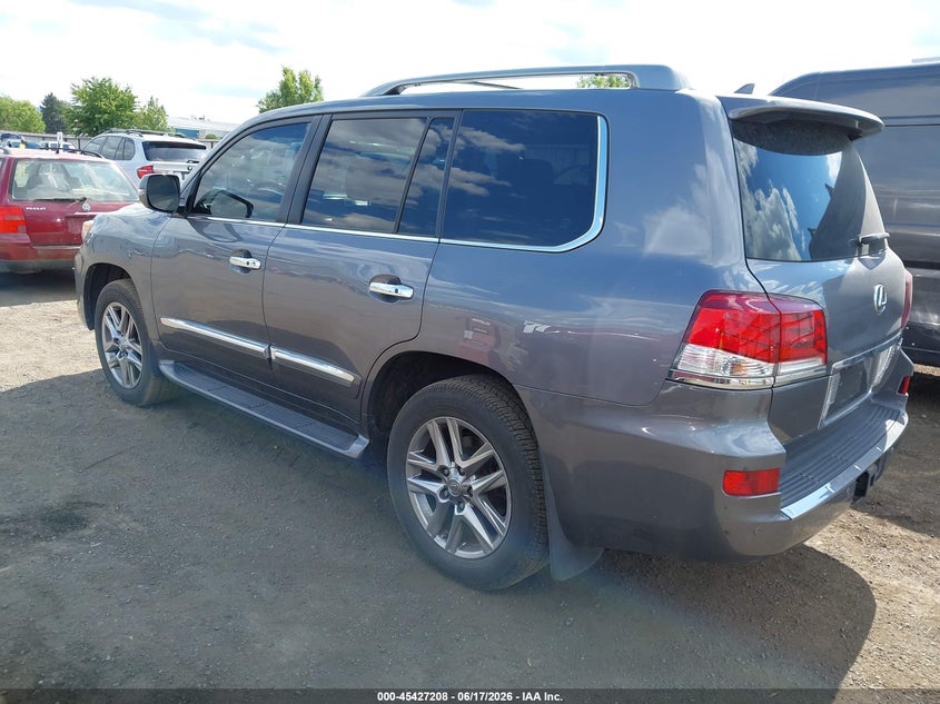 2014 Lexus Lx VIN JTJHY7AXXE4159251 IAAI salvage auction — LEFT FRONT, Rebuilt (Washington), sold $20,100 on 2026-07-14 (photo 3)