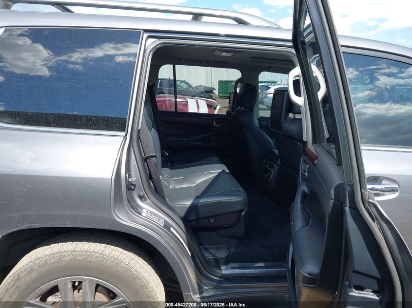 2014 Lexus Lx VIN JTJHY7AXXE4159251 IAAI salvage auction — LEFT FRONT, Rebuilt (Washington), sold $20,100 on 2026-07-14 (photo 8)