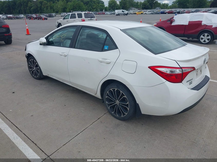 2015 Toyota Corolla VIN 5YFBURHE2FP230316 IAAI salvage auction — FRONT END, Clear (Indiana), sold $1,700 on 2026-07-17 (photo 3)