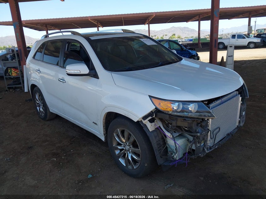 2013 Kia Sorento VIN 5XYKWDA29DG396055 IAAI salvage auction — FRONT END, Salvage Title, sold $1,850 on 2026-07-28 (photo 1)