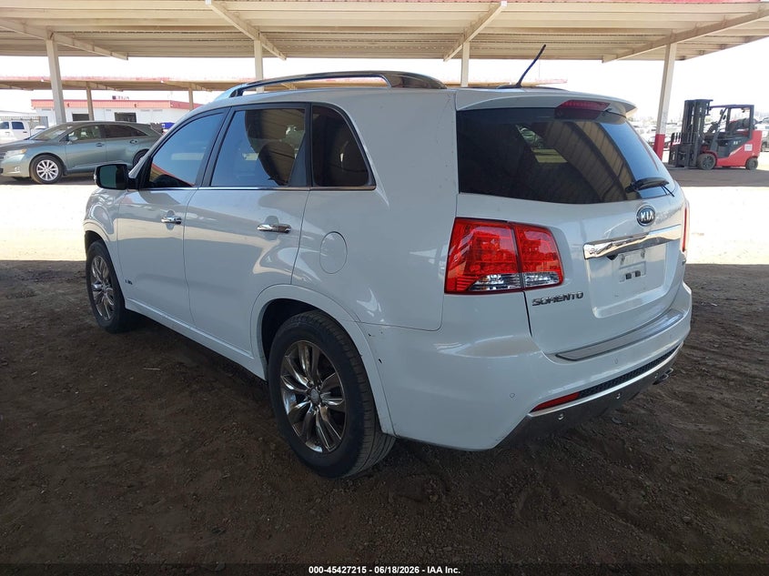 2013 Kia Sorento VIN 5XYKWDA29DG396055 IAAI salvage auction — FRONT END, Salvage Title, sold $1,850 on 2026-07-28 (photo 3)