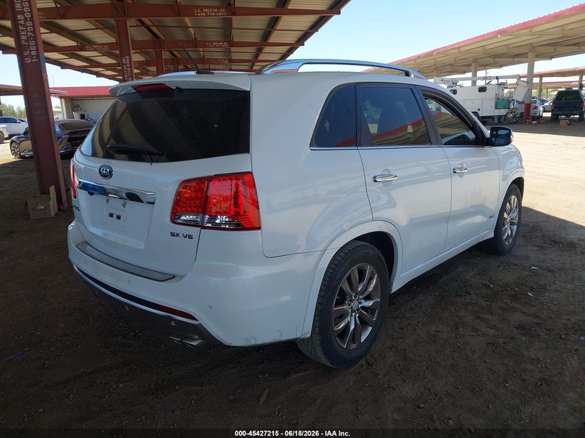 2013 Kia Sorento VIN 5XYKWDA29DG396055 IAAI salvage auction — FRONT END, Salvage Title, sold $1,850 on 2026-07-28 (photo 4)