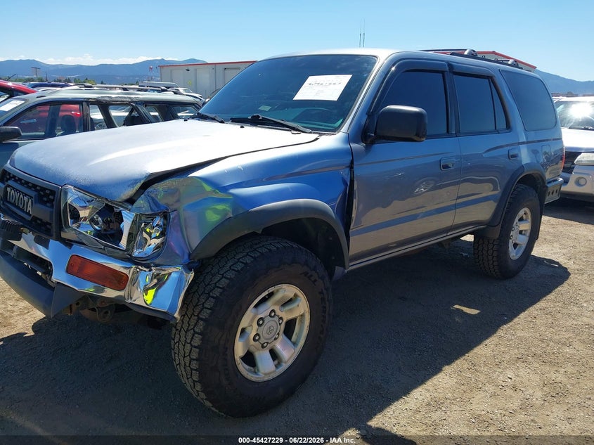 1998 Toyota 4runner VIN JT3HN86R5W0160543 IAAI salvage auction — LEFT FRONT, Bill Of Sale (Washington), sold $875 on 2026-07-28 (photo 2)