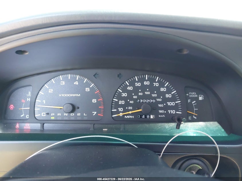 1998 Toyota 4runner VIN JT3HN86R5W0160543 IAAI salvage auction — LEFT FRONT, Bill Of Sale (Washington), sold $875 on 2026-07-28 (photo 7)
