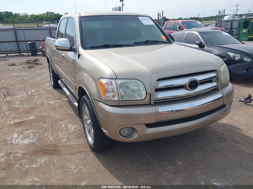 2006 Toyota Tundra VIN 5TBET34166S525547 IAAI salvage auction — HAIL, Rebuilt (Oklahoma), sold $4,100 on 2026-08-01 (photo 1)
