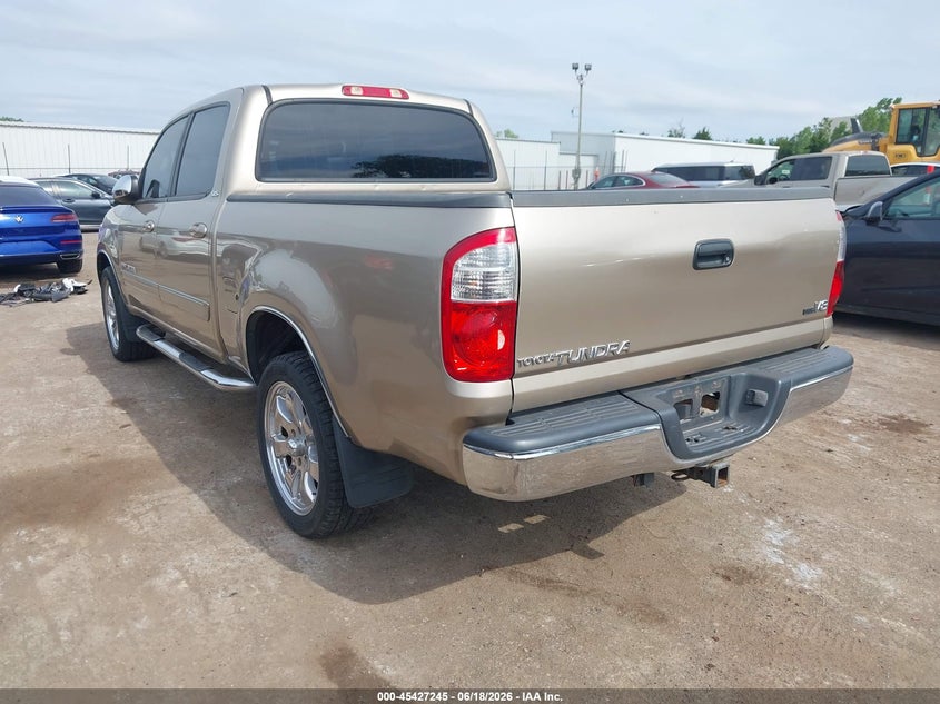 2006 Toyota Tundra VIN 5TBET34166S525547 IAAI salvage auction — HAIL, Rebuilt (Oklahoma), sold $4,100 on 2026-08-01 (photo 3)
