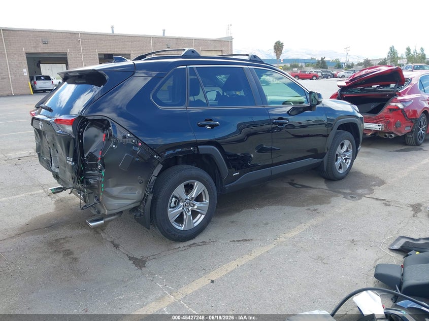 2024 Toyota Rav 4 VIN JTMRWRFV1RD254996 IAAI salvage auction — REAR END, Salvage (California), sold $15,550 on 2026-07-06 (photo 4)