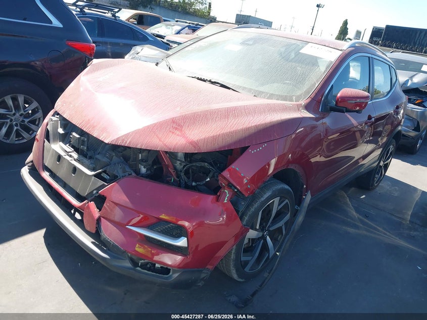 2020 Nissan Rogue VIN JN1BJ1CV8LW251257 IAAI salvage auction — FRONT END, Salvage Title, sold $3,850 on 2026-07-22 (photo 2)