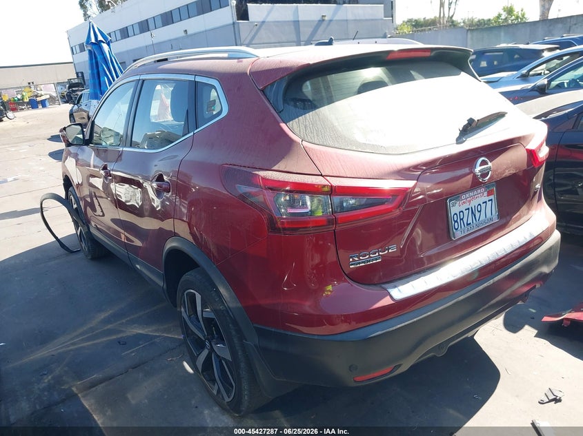 2020 Nissan Rogue VIN JN1BJ1CV8LW251257 IAAI salvage auction — FRONT END, Salvage Title, sold $3,850 on 2026-07-22 (photo 3)