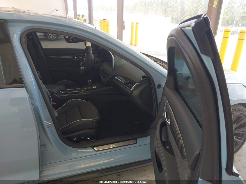 2026 Cadillac Ct5-v VIN 1G6D25R60T0860570 IAAI salvage auction — STORM DAMAGE, Salvage Title, sold $63,000 on 2026-08-10 (photo 5)