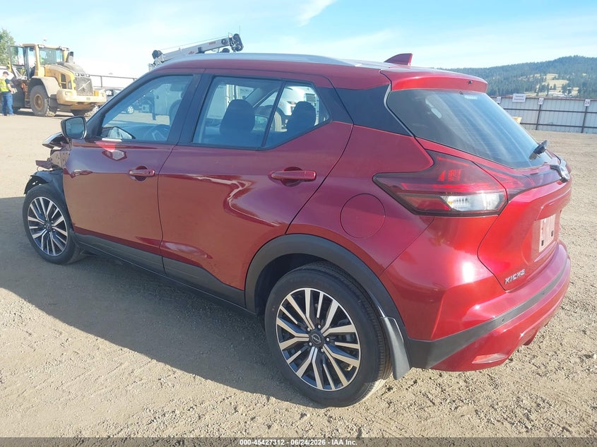 2022 Nissan Kicks VIN 3N1CP5CV7NL487840 IAAI salvage auction — FRONT END, Bill Of Sale (Washington), sold $3,350 on 2026-07-06 (photo 3)