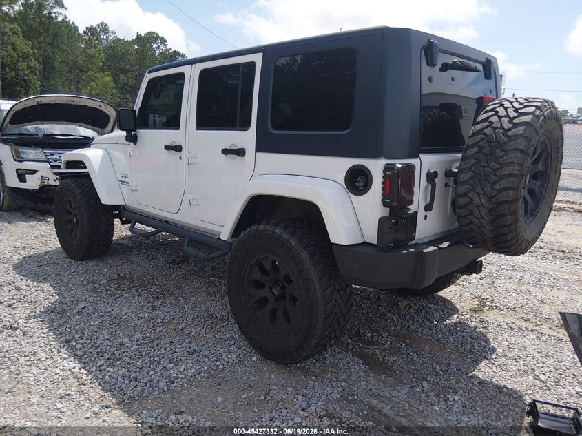 2007 Jeep Wrangler unlimited VIN 1J4GA59147L140513 IAAI salvage auction — SIDE, Salvage (Mississippi), sold $2,150 on 2026-07-12 (photo 3)