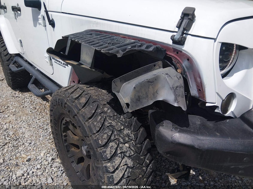 2007 Jeep Wrangler unlimited VIN 1J4GA59147L140513 IAAI salvage auction — SIDE, Salvage (Mississippi), sold $2,150 on 2026-07-12 (photo 6)