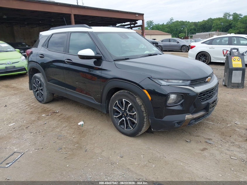 2023 Chevrolet Trailblazer VIN KL79MSSL5PB182532 IAAI salvage auction — FRONT END, Salvage Title, sold $2,850 on 2026-07-28 (photo 1)