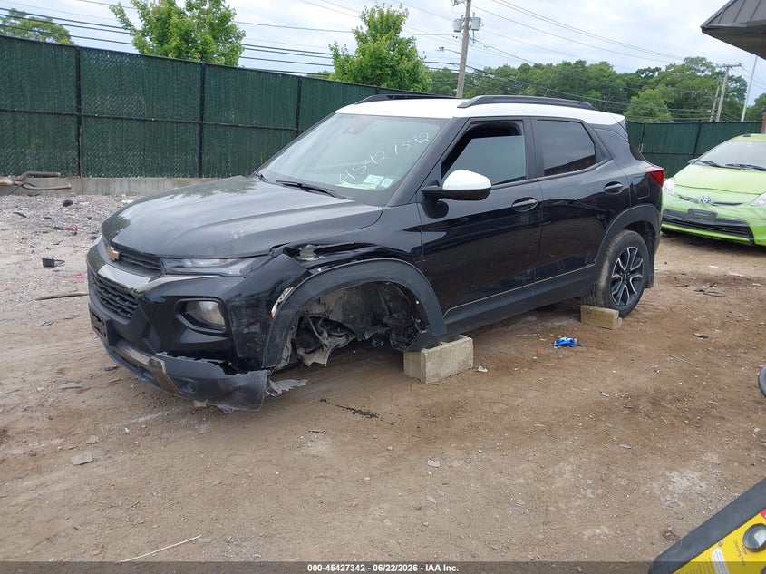 2023 Chevrolet Trailblazer VIN KL79MSSL5PB182532 IAAI salvage auction — FRONT END, Salvage Title, sold $2,850 on 2026-07-28 (photo 2)