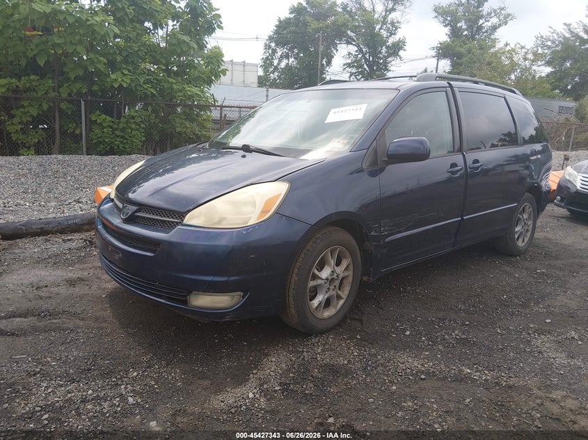 2005 Toyota Sienna VIN 5TDZA22C75S302655 IAAI salvage auction — NORMAL WEAR, Clear (New Jersey), sold $575 on 2026-07-29 (photo 2)