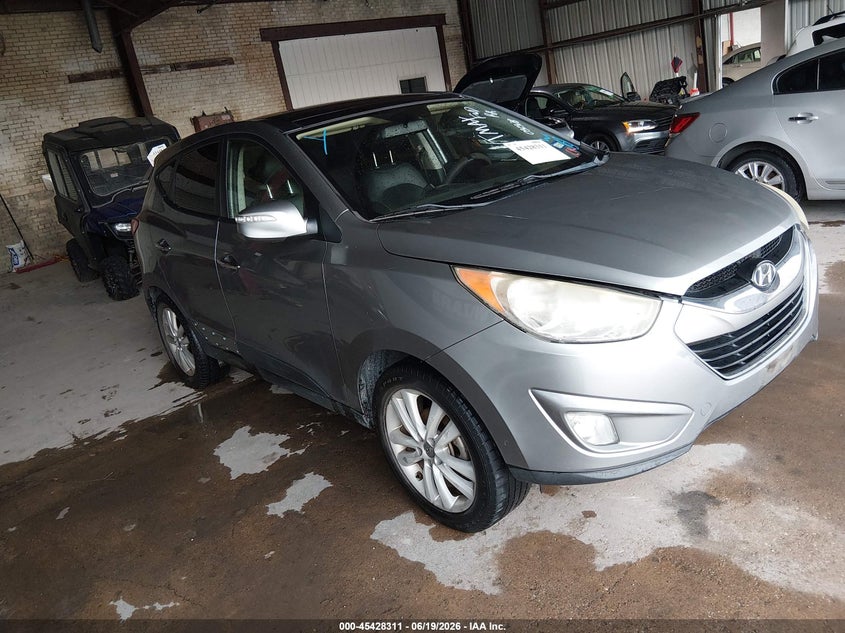 2010 Hyundai Tucson VIN KM8JU3AC9AU052378 IAAI salvage auction — NORMAL WEAR, Original (Texas), sold $1,450 on 2026-07-29 (photo 1)