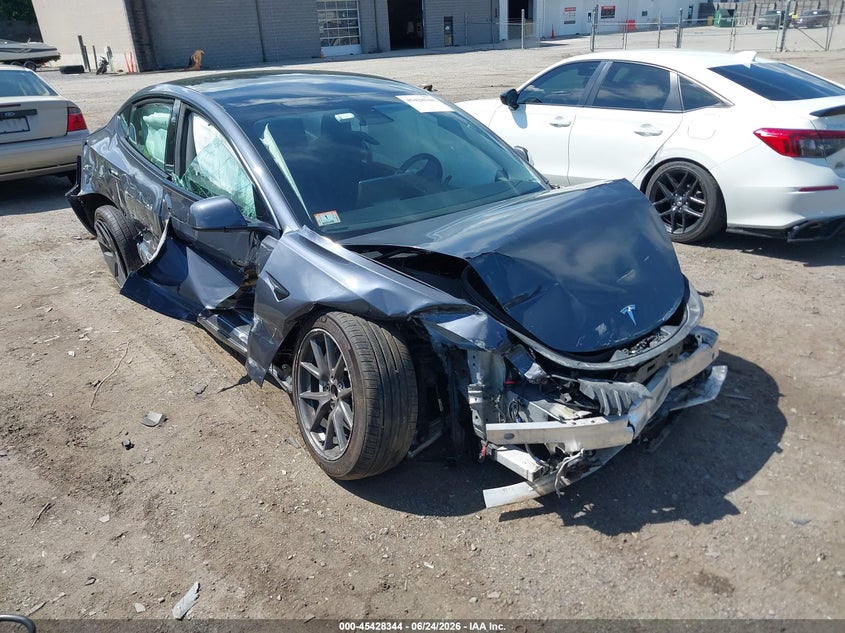 2022 Tesla Model 3 VIN 5YJ3E1EA9NF352654 IAAI salvage auction — ALL OVER, Salvage (Arizona), sold $1,100 on 2026-07-31 (photo 1)