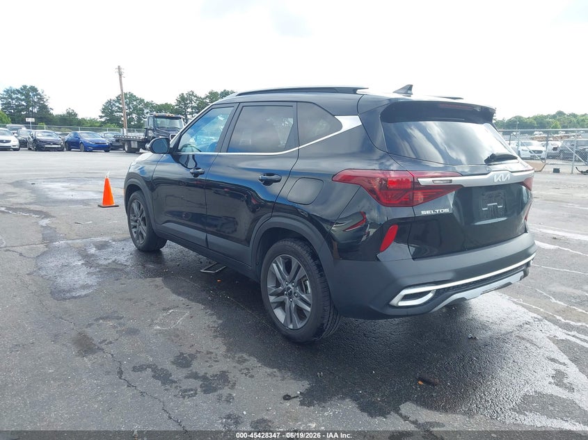 2023 Kia Seltos VIN KNDEU2AA4P7438311 IAAI salvage auction — NORMAL WEAR, Repossession Paperwork (Georgia), sold $3,050 on 2026-07-22 (photo 3)