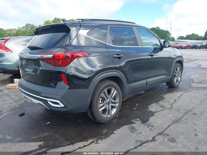 2023 Kia Seltos VIN KNDEU2AA4P7438311 IAAI salvage auction — NORMAL WEAR, Repossession Paperwork (Georgia), sold $3,050 on 2026-07-22 (photo 4)