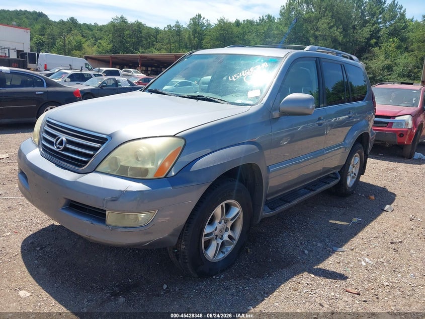 2004 Lexus Gx 470 VIN JTJBT20X740048333 IAAI salvage auction — NORMAL WEAR, Clear (Alabama), sold $2,650 on 2026-07-08 (photo 2)