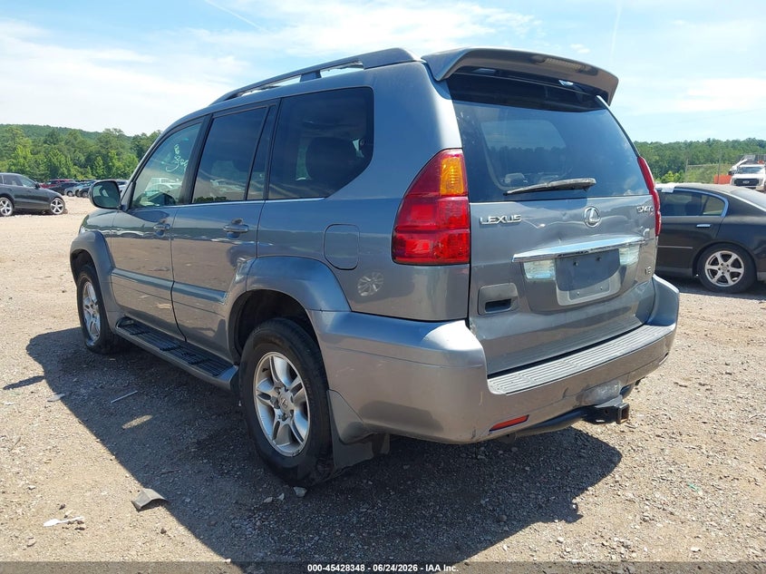 2004 Lexus Gx 470 VIN JTJBT20X740048333 IAAI salvage auction — NORMAL WEAR, Clear (Alabama), sold $2,650 on 2026-07-08 (photo 3)