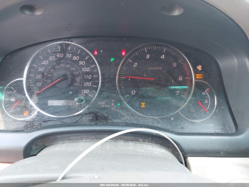 2004 Lexus Gx 470 VIN JTJBT20X740048333 IAAI salvage auction — NORMAL WEAR, Clear (Alabama), sold $2,650 on 2026-07-08 (photo 7)