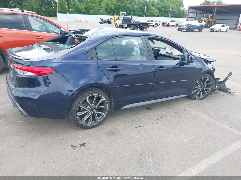 2020 Toyota Corolla VIN 5YFS4RCEXLP038192 IAAI salvage auction — FRONT END, Salvage (Tennessee), sold $750 on 2026-07-10 (photo 4)