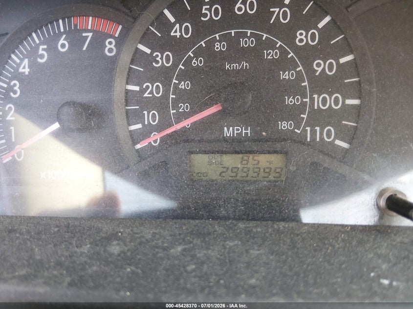 2003 Toyota Corolla VIN JTDBR32E330014407 IAAI salvage auction — NORMAL WEAR, Repossession Paperwork (Georgia), sold $350 on 2026-07-20 (photo 7)